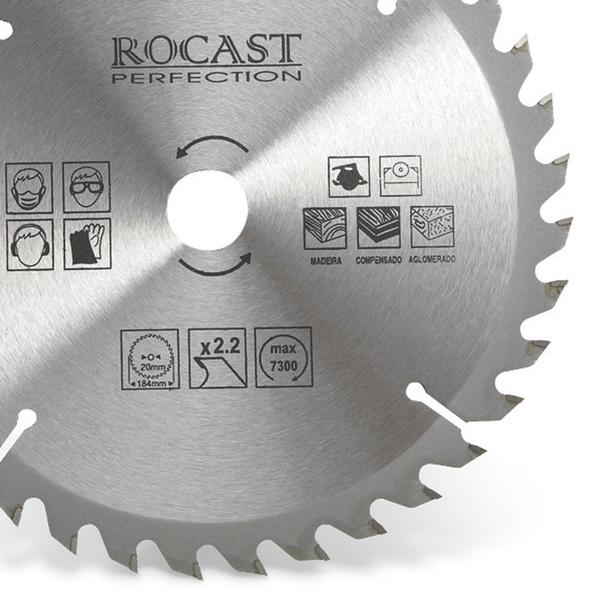 Imagem de Serra Circular Para Madeira 4.3/8'' X 40 Dentes Furo 20