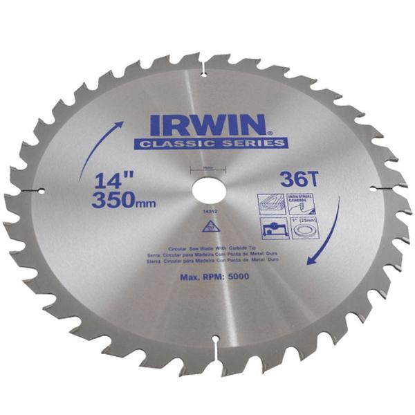 Imagem de Serra Circular Para Máquinas Estacionárias 350mm x 30mm 36 Dentes - Irwin