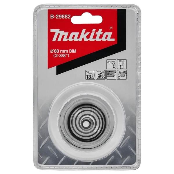 Imagem de Serra Copo para Inox e Chapa de Aço 60mm Makita B-29882