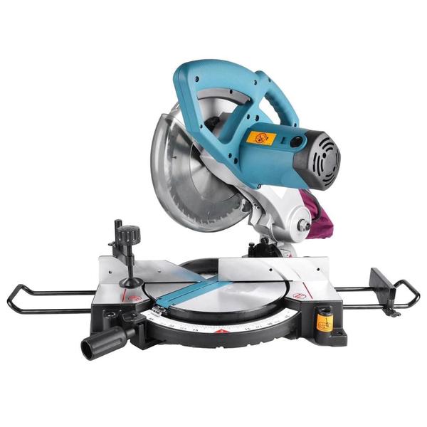 Imagem de Serra Esquadria 255mm 10'' 1500W 4200RPM Madeira Industrial Angulo Morsa Vertical MLS100 220V Makita