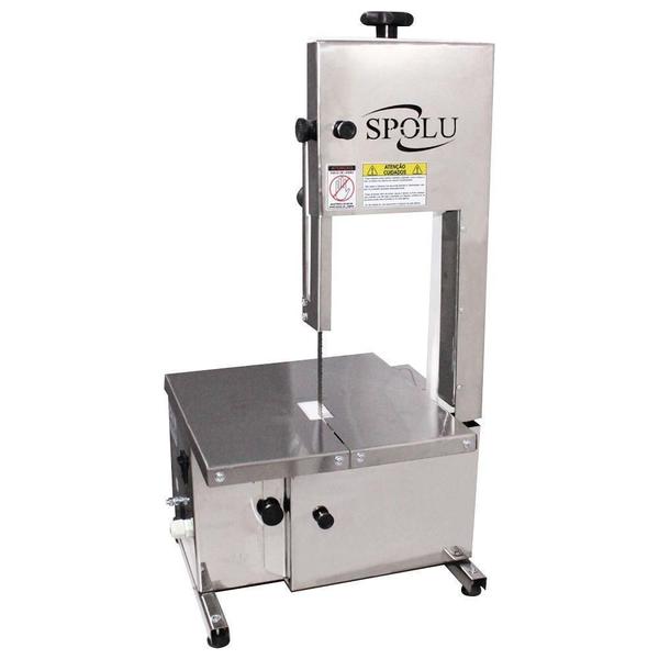 Serra Fita De Bancada Lâmina 146Cm Spolu Spl-550 Inox Bivolt Imagem de Serra Fita De Bancada Lâmina 146Cm Spolu Spl-550 Inox Bivolt