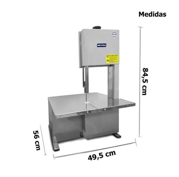 Imagem de Serra Fita Pequena Pintada Leve SFPPLM 380RPM Metvisa 220V