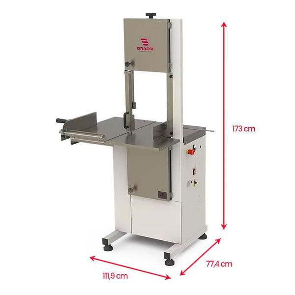 Imagem de Serra Fita Semi Inox Lâmina 282 cm BSFPI-282 Braesi