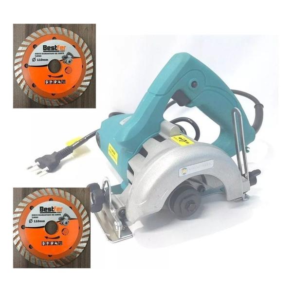 Imagem de Serra Mármore 110v ou 220v 1.200w SH60602-S Songhe Tools