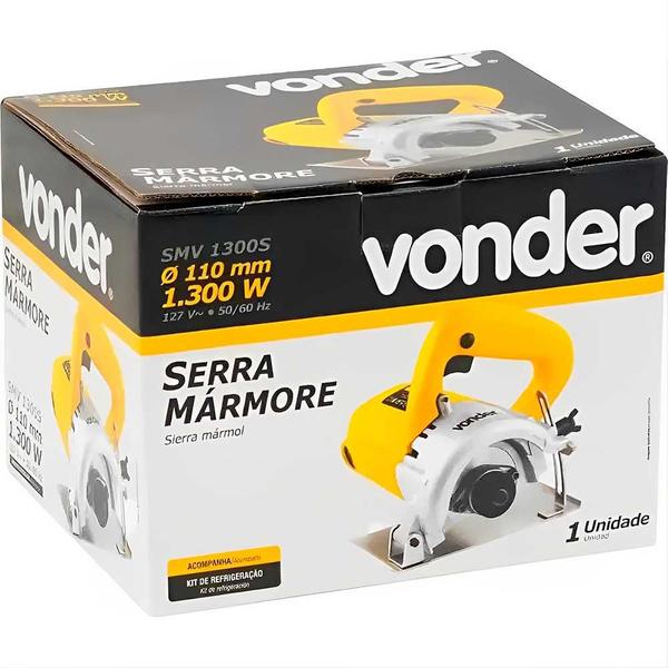 Imagem de Serra Mármore 4.3/8 POL 1300W SMV-1300S VONDER