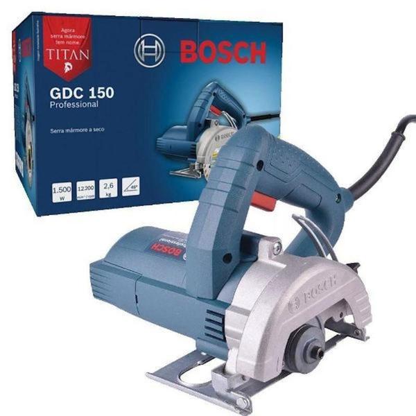 Imagem de Serra Mármore 5" 1500W GDC 150 Titan Bosch 220v