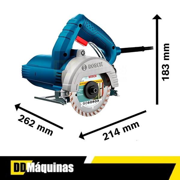 Imagem de Serra Mármore a Seco 1500W com Disco 220V GDC 150 - Bosch