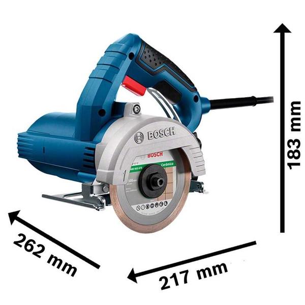 Imagem de Serra Mármore Bosch GDC 151 TITAN 1500W 220V kit refrigeração
