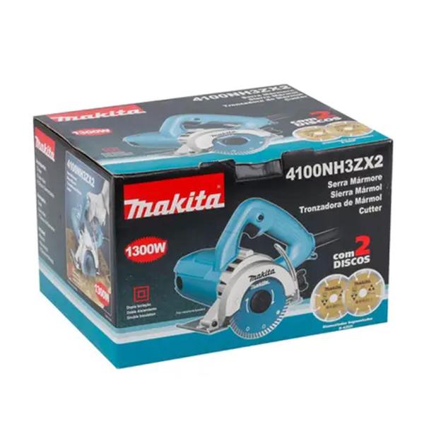 Imagem de Serra Marmore Makita 4100NH3zx2 1.300w. com 2 discos (127 V.)