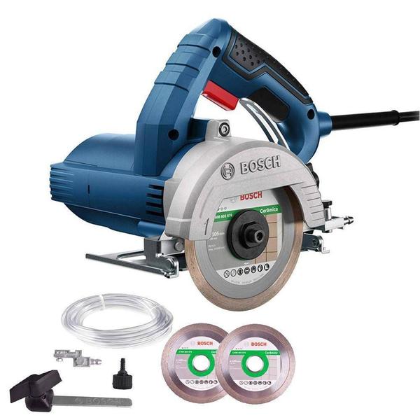 Imagem de Serra Mármore Makita Titan Original Bosch 1.500w Gdc 151 220v Bosch + Kits C/2 Discos