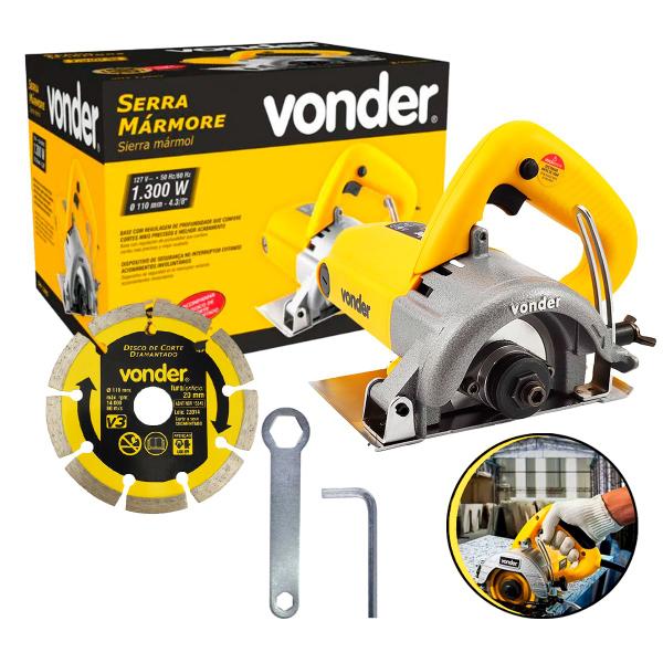 Serra Mármore Tipo Makita Vonder Smv1300s - Madeira, Concreto Serra Mármore Tipo Makita Vonder Smv1300s - Madeira, Concreto