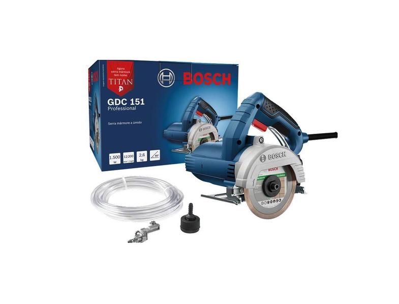 Imagem de Serra Mármore Titan Gdc151 Umi Professional 1500W Bosch 127V