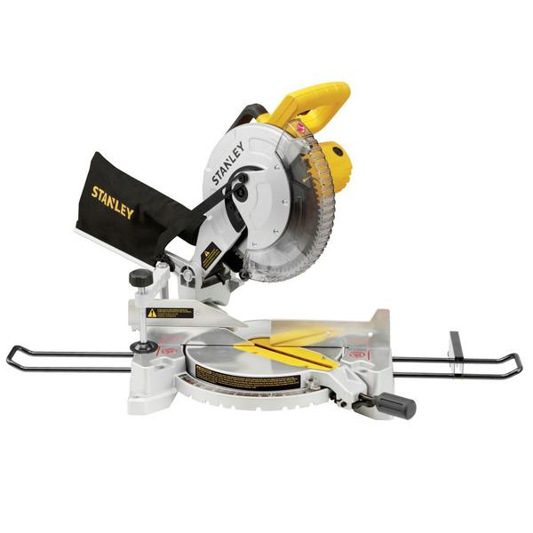 Serra meia esquadria 10" 1.650 watts com coletor de pó - SM16 - Stanley Imagem de Serra meia esquadria 10" 1.650 watts com coletor de pó - SM16 - Stanley
