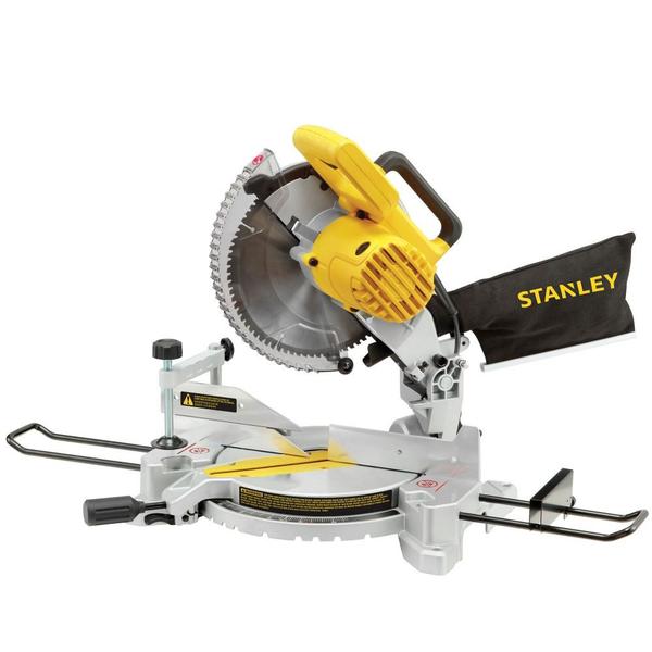 Serra meia esquadria 10" 1.650 watts com coletor de pó - SM16 - Stanley Imagem de Serra meia esquadria 10" 1.650 watts com coletor de pó - SM16 - Stanley