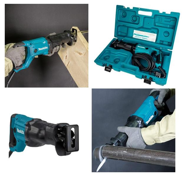 Imagem de Serra Sabre 255mm Metal e Madeira 1200w Makita JR3051TK 220v