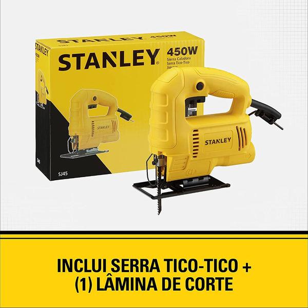 Imagem de Serra Tico Tico 450W 127V - SJ45-BR - Stanley