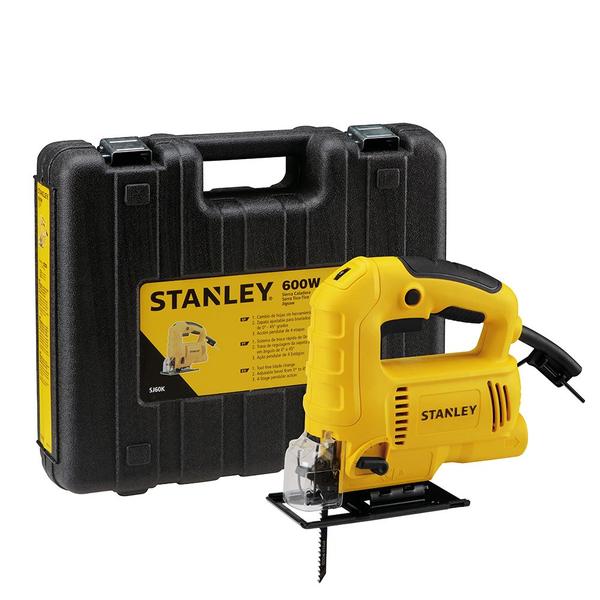 Imagem de Serra Tico-Tico 600W Velocidade Variável Com Maleta Stanley 110V - SJ60K