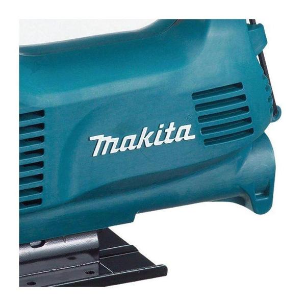 Imagem de Serra Tico Tico 65Mm Industrial 450W Com Chave Allen e Lâmina 4327 127V Makita