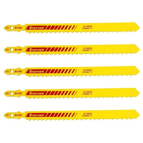 Imagem de Serra Tico-Tico Bi-Metal 100mm 6 Dentes - BU46 - STARRETT