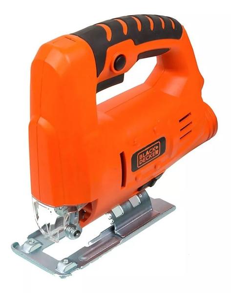 Imagem de Serra tico tico black decker 400w 220v js10b2 corte até 65mm tico-tico ergônomica (madeira, acrílico, alumínio, fibra de vidro)