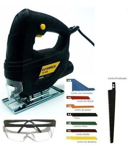 Imagem de Serra Tico Tico Manual Hammer 500w 220v