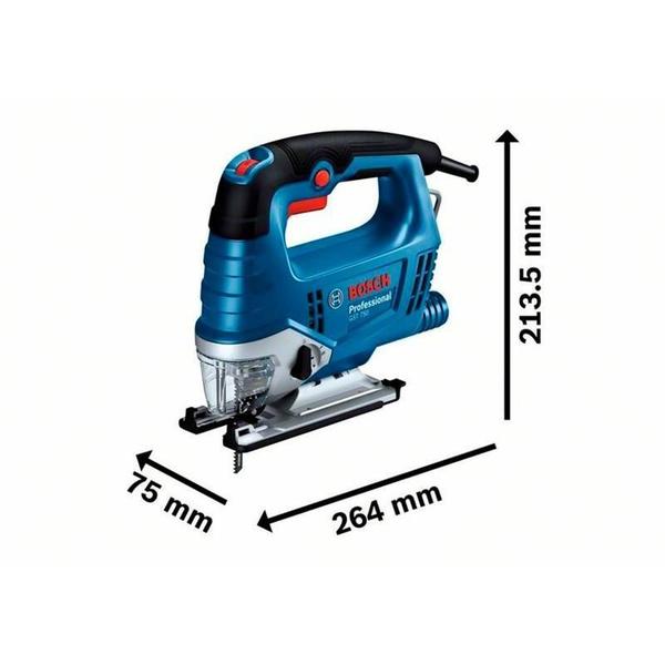 Imagem de Serra Tico-Tico Profissional 520W Bosch Gst 750 220V