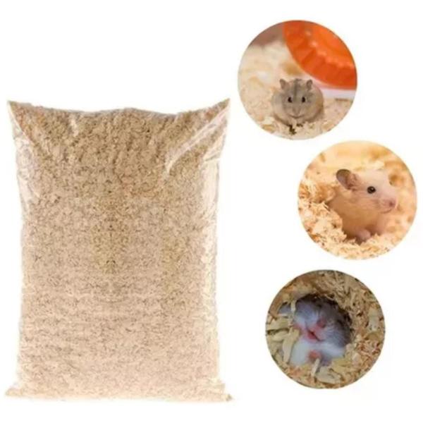 Imagem de Serragem Solta Marravalha 300g Para Roedores Coelho Hamster Gaiola