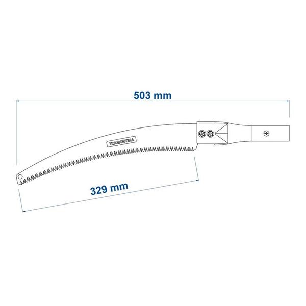 Imagem de Serrote de Poda lâmina metálica de 13 Pol. Tramontina