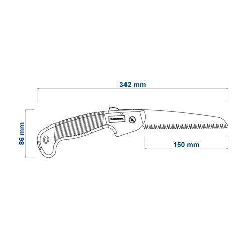 Imagem de Serrote P/ Poda Dobrável 6 Pol. - Tramontina