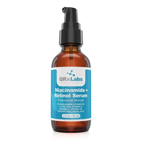 Serum Anti-Idade com Niacinamida e Retinol QRxLabs 60ml Serum Anti-Idade com Niacinamida e Retinol QRxLabs 60ml