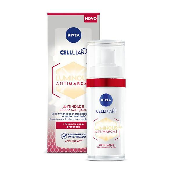 Sérum Facial Nivea Antimarcas Luminous Cellular 630 30ml Sérum Facial Nivea Antimarcas Luminous Cellular 630 30ml