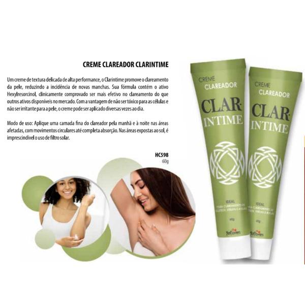 Imagem de Sérum intimo Skintimate e Hidratante clareador clar intime