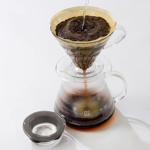 Imagem de Servidor de café Hario V60 Glass Range 800 mL transparente