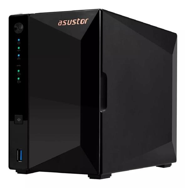 Imagem de Servidor NAS Asustor AS3302T V2 2 Baias, Quad-Core 1.7 Ghz, 2GB RAM, 2.5 Gigabit