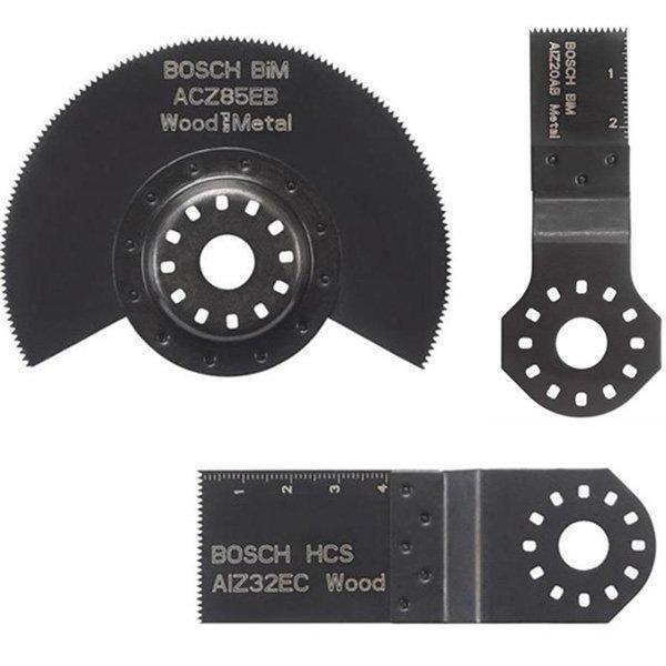 Imagem de Set Basico Omt Para Madeira 3 Pzs - Bosch 2608662343000