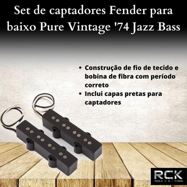 Imagem de Set de captadores Fender para baixo Pure Vintage '74 Jazz Bass