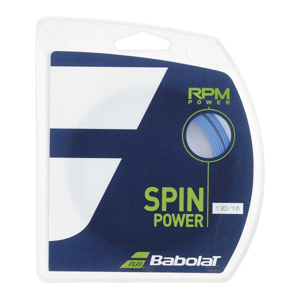 Imagem de Set de Corda para Raquete de Tênis Babolat RPM Power 1.30mm - Azul