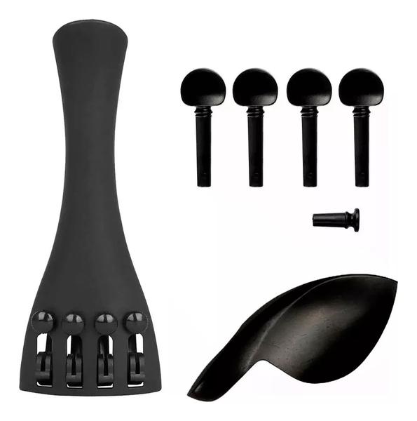 Set kit montagem ronsani p/ violino 1/2 - maple 40 Imagem de Set kit montagem ronsani p/ violino 1/2 - maple 40