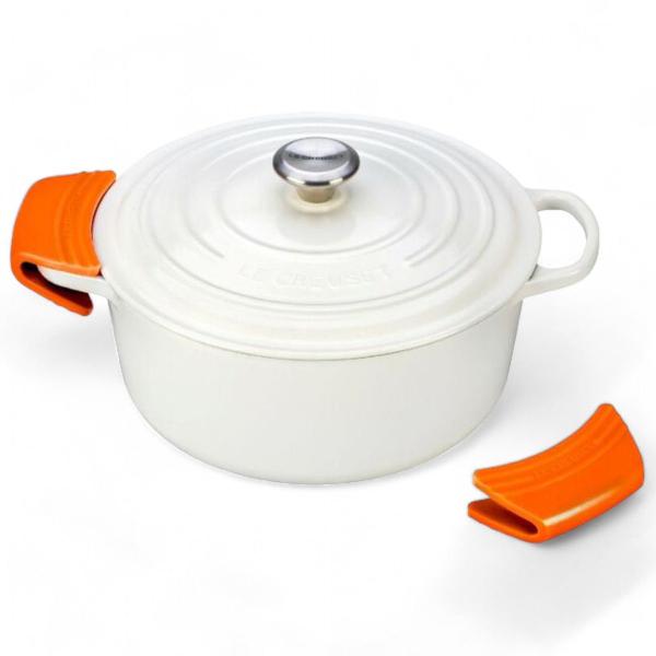 Imagem de Set Pegadores de Silicone Le Creuset Laranja