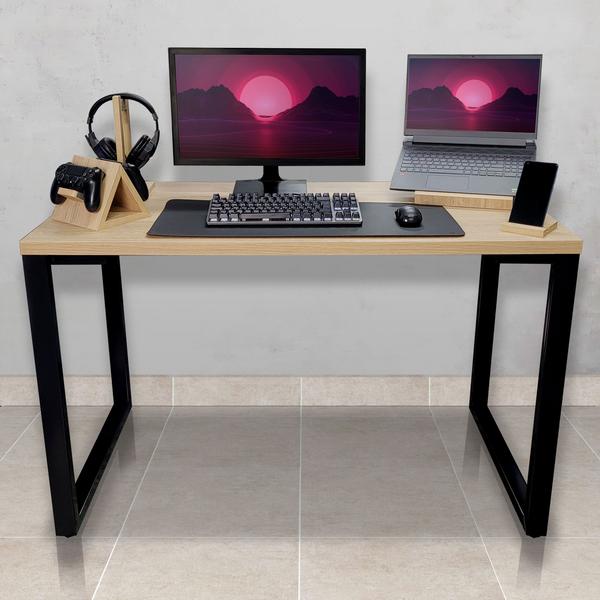 Imagem de Setup Gamer Kit Spark Mesa Preto + Suporte para Controle Headset Notebook e Celular  Jade