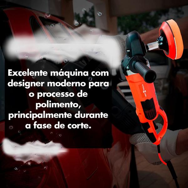 Imagem de Sgt 5126 Politriz Rotativa Red Shine 5" 220v 1400w