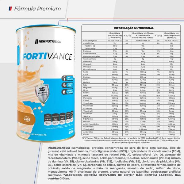 Imagem de Shake Protein Body Balance Forti Vance 450g New Nutrition