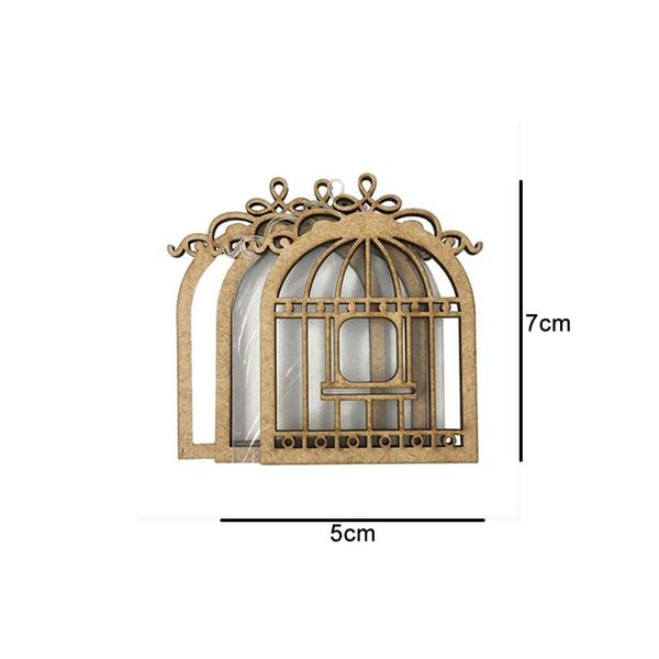 Imagem de Shaker Box de Mdf Woodplan - Gaiola Sb8014