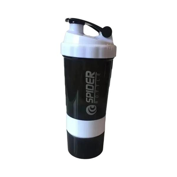 Imagem de Shaker de Proteína 3 Camadas com Grande Capacidade - Para Fitness e Milk Shakes