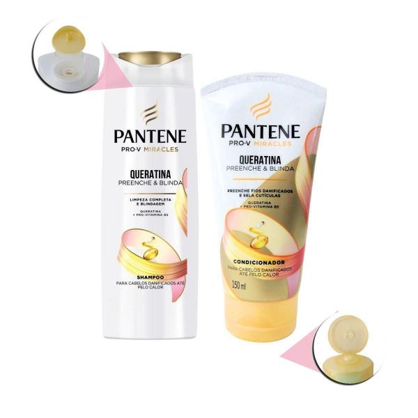 Imagem de Shampoo 175Ml + Condicionador 150Ml Pantene Pro-V Queratina