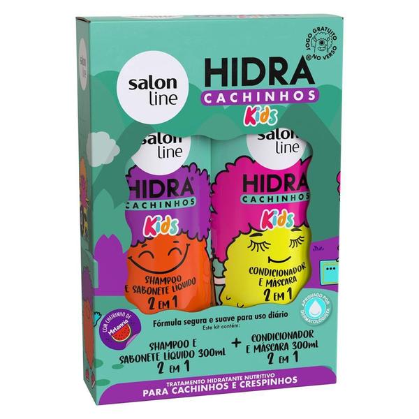 Imagem de Shampoo 2 em 1 Kids Hidra Cachinhos 300ml  Salon Line