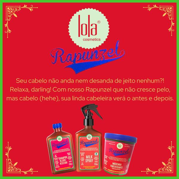 Imagem de Shampoo 250ml Rapunzel Rejuvenescedor  Lola Cosmetics