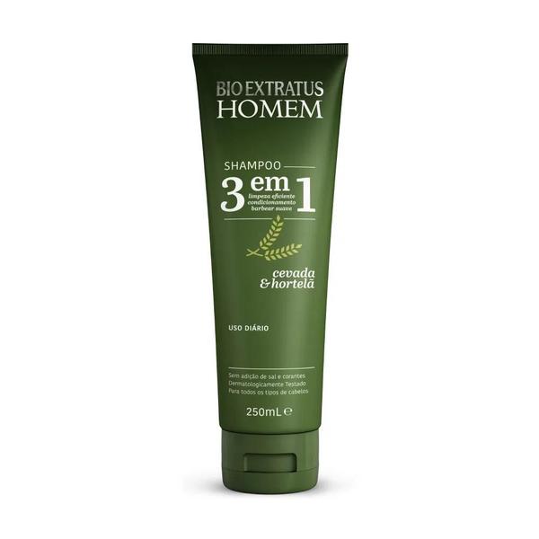 Imagem de Shampoo 3 Em 1 Homem 250ml - Bio Extratus