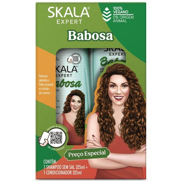 Imagem de Shampoo 325ml e Condicionador 325ml Skala Expert Babosa