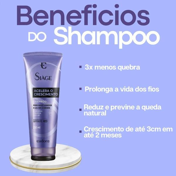 Imagem de Shampoo Acelera O Crescimento 3cm Em 2 Meses 250ml  - Eudora